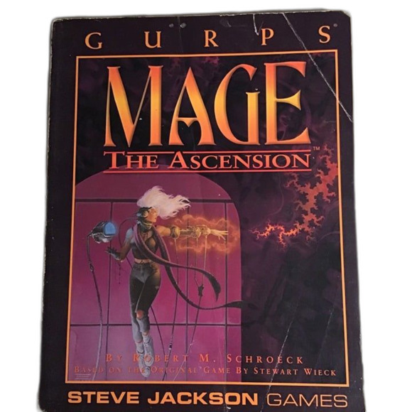 GURPS Mage The Ascension Robert M. Schroeck Steve Jackson Games Read - Picture 1 of 2